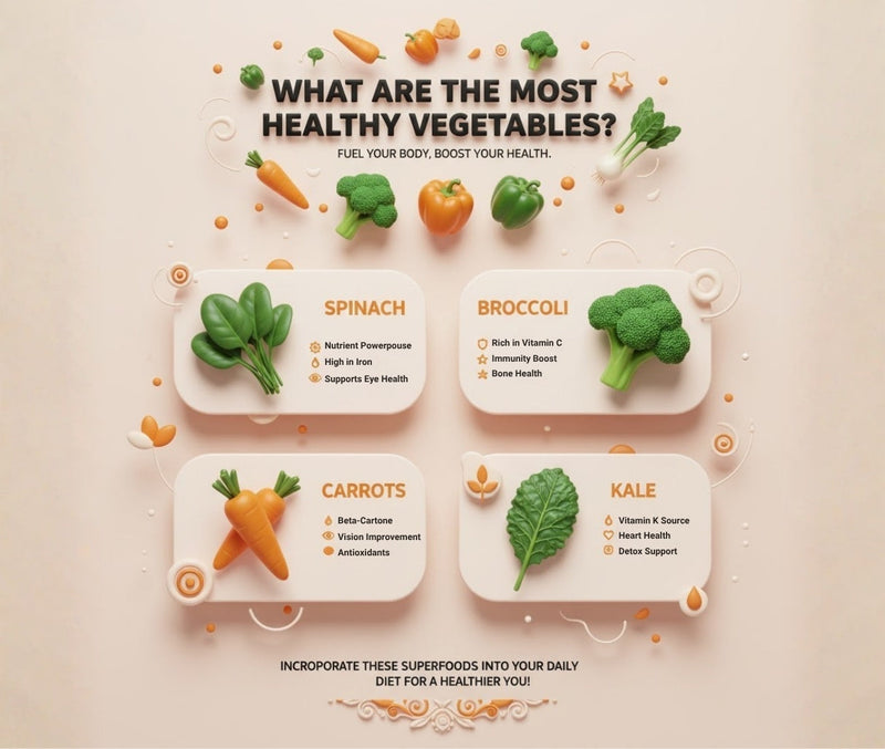 What are the Most Healthy Vegetables?